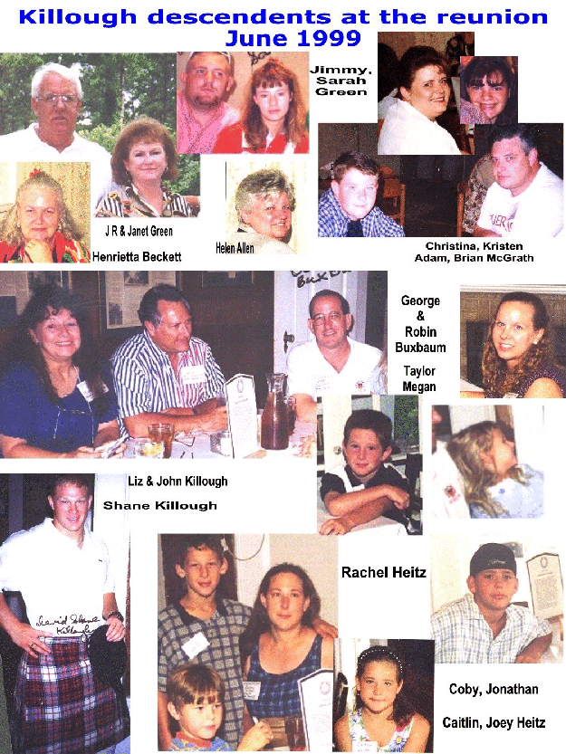 1999 Killough Reunion pictures page 1